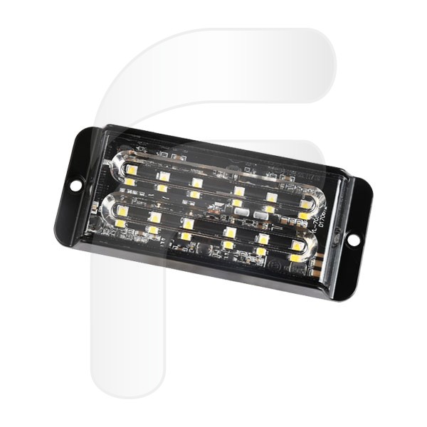 LUZ ESTROBOSCÓPICA R65 DOBLE 12 LED ÁMBAR